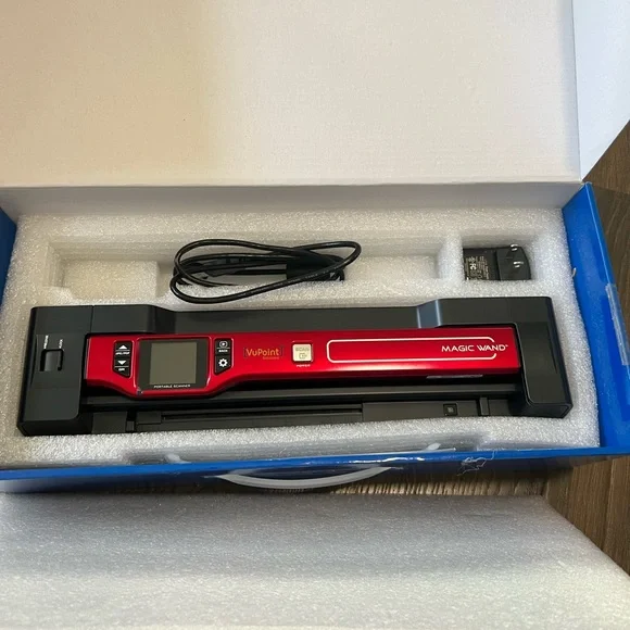 NEW! VuPoint Magic Wand portable handheld scanner and auto feed dock